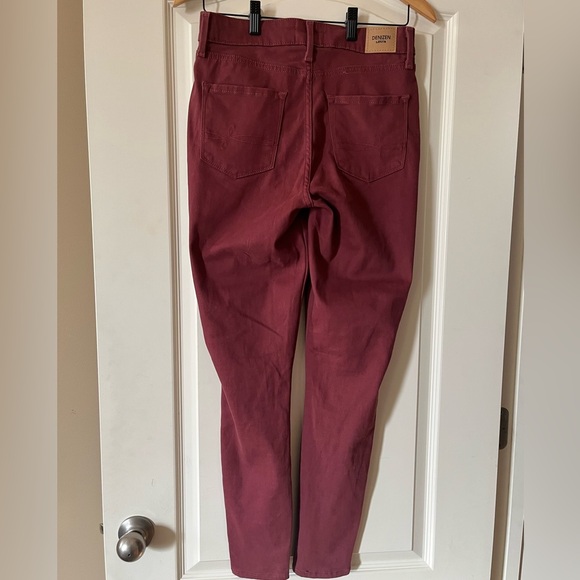 Denizen from Levi’s Mauve High Rise Skinny Stretchy Pants Women's size 8 - Picture 8 of 16